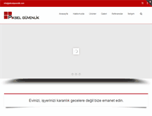 Tablet Screenshot of pikselguvenlik.com